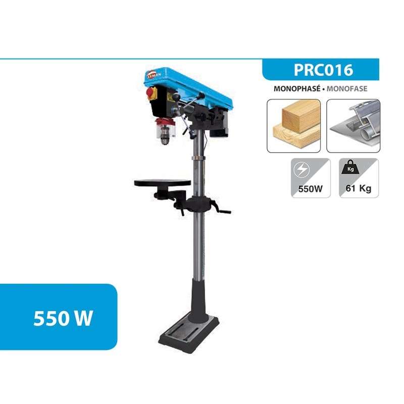 Perceuse d'établi et à colonne 550W LEMAN PRC016