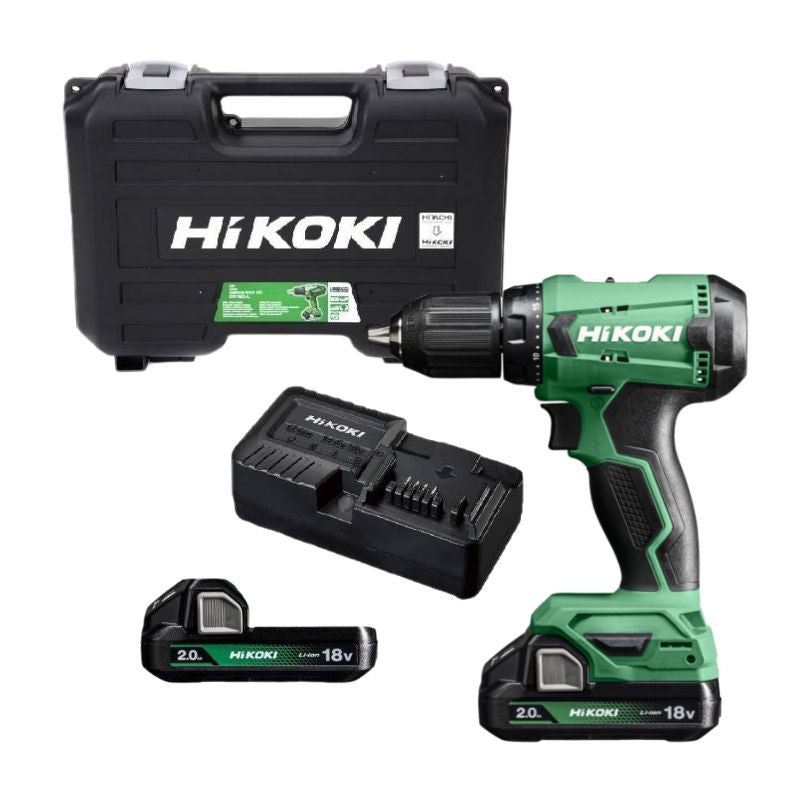 Perceuse - Visseuse 18V 50Nm HIKOKI DS18DAWCZ 2x2.0Ah Li-ion avec coffret de transport