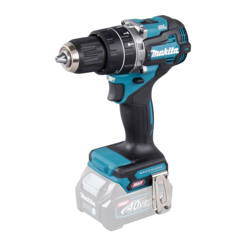 Perceuse-visseuse à percussion 40V max Li-ion 13 mm Brushless XGT MAKITA HP002GZ (vendu sans batterie)