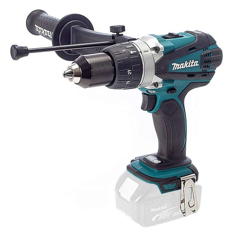 Perceuse visseuse à percussion MAKITA DHP458Z - Ø 13mm - 18V LXT (vendu sans batterie)