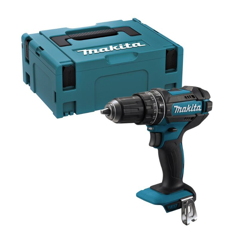 Perceuse visseuse à percussion MAKITA DHP482ZJ 18 V Li-ion Ø 13 mm avec coffret Mak-Pac