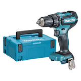 Perceuse visseuse à percussion MAKITA DHP485ZJ 18V en coffret (vendu sans batterie)