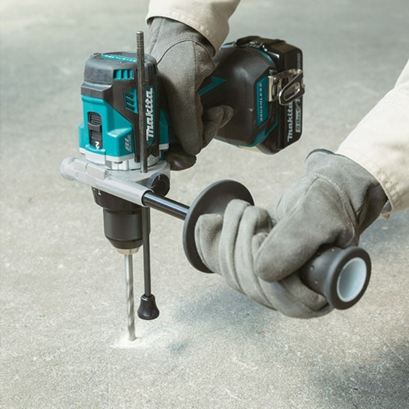 Perceuse visseuse à percussion MAKITA DHP486RTJ 18V - 2 batteries Li-ion 5 Ah + chargeur rapide + MAKPAC