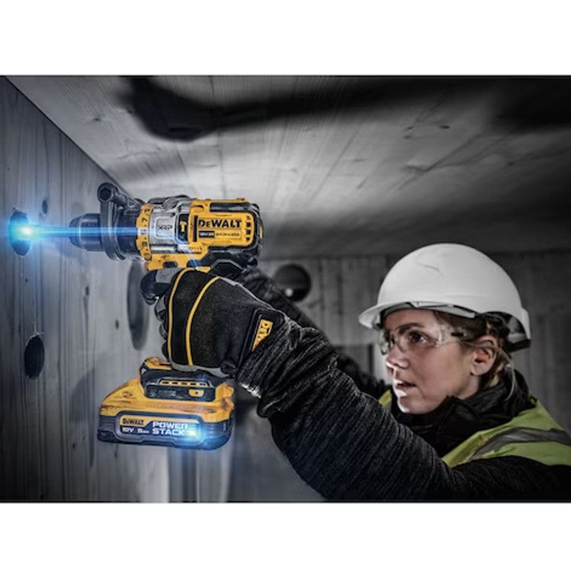 Perceuse Visseuse à percussion Premium 18V DEWALT DCD999H2T-QW Brushless avec coffret et 2 batteries 5,0 Ah