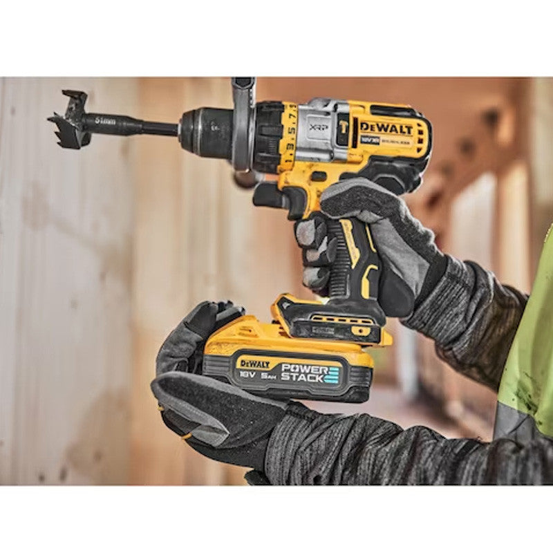 Perceuse Visseuse à percussion Premium 18V DEWALT DCD999H2T-QW Brushless avec coffret et 2 batteries 5,0 Ah