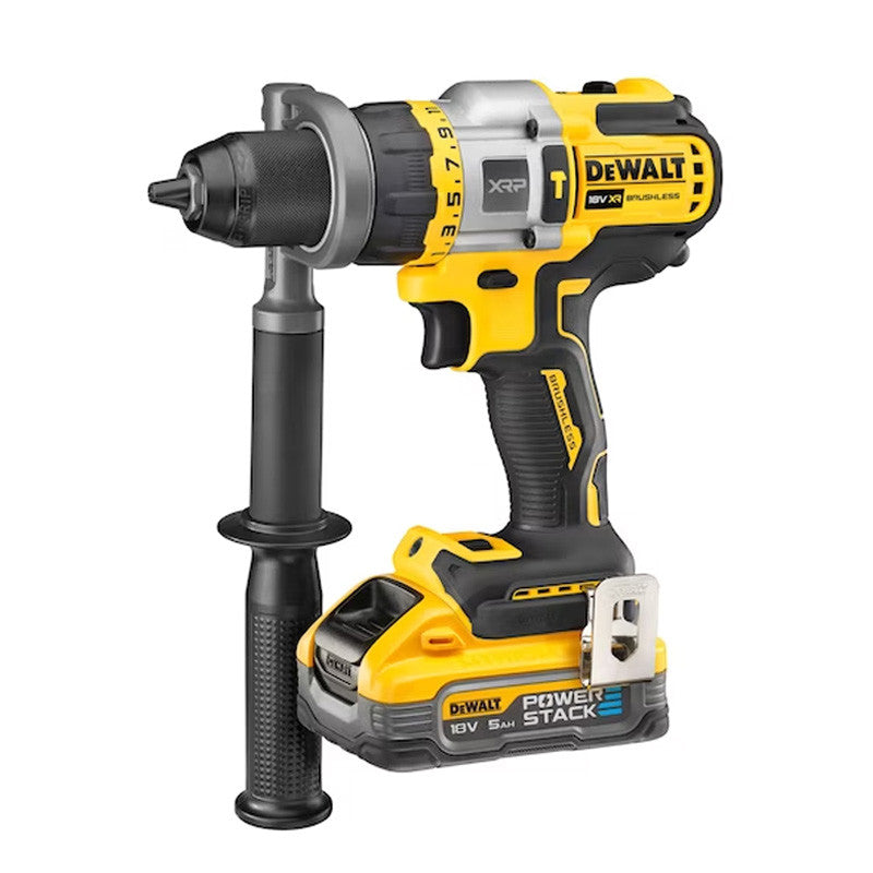 Perceuse Visseuse à percussion Premium 18V DEWALT DCD999H2T-QW Brushless avec coffret et 2 batteries 5,0 Ah