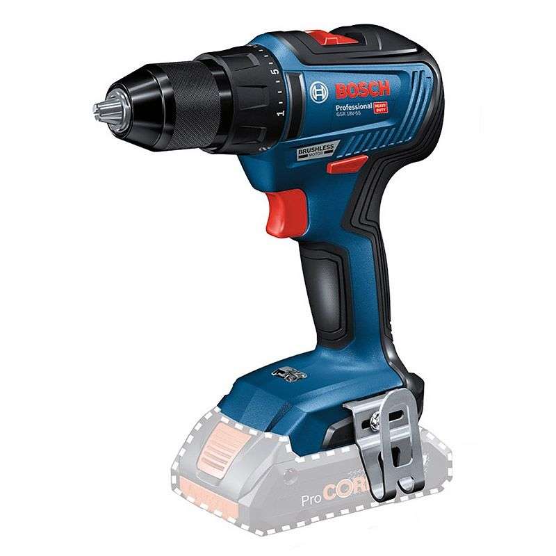 Perceuse Visseuse BOSCH 06019H5202 - GSR 18V-55 Professional 18V (vendu sans batterie)