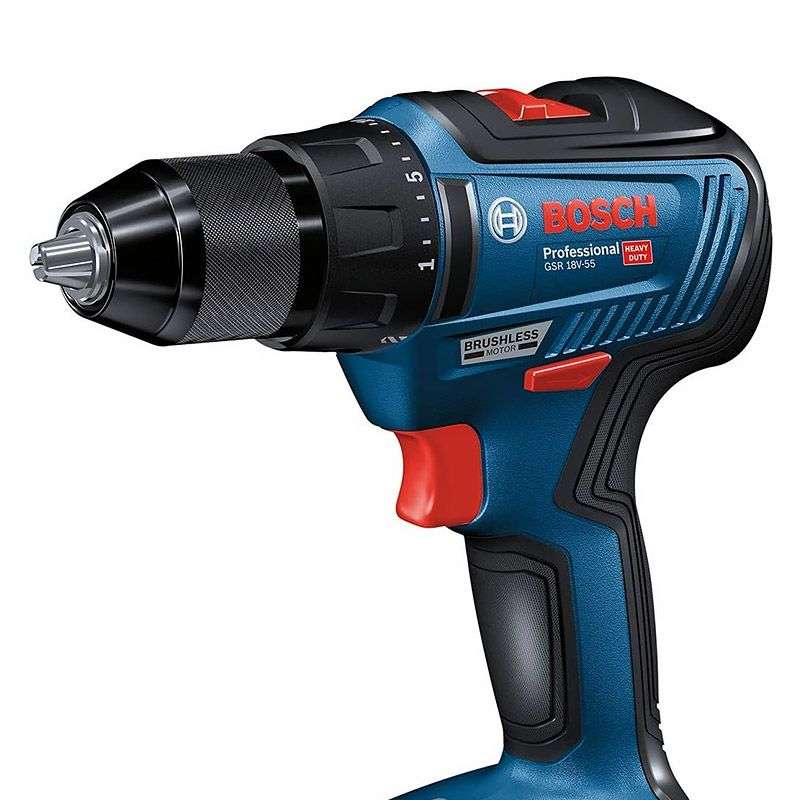 Perceuse Visseuse BOSCH 06019H5202 - GSR 18V-55 Professional 18V (vendu sans batterie)