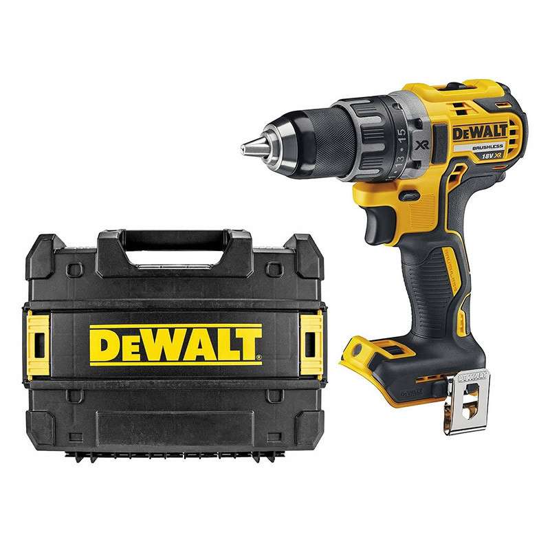 Perceuse-visseuse compact 18V DEWALT DCD791NT-XJ avec coffret