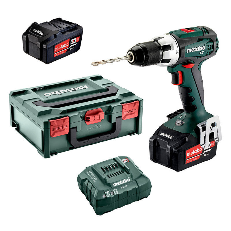 Perceuse visseuse METABO BS 18 LT (2 x 4,0 Ah)