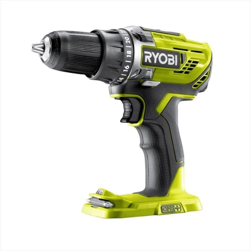 Perceuse-visseuse RYOBI R18DD3-0 18V One+ 1800 tr/min - Ø13 mm (vendu sans batterie)