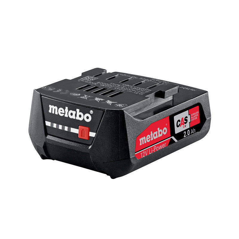 Perçeuse visseuse sans fil 12V POWERMAXX BS 12 BL 2X2Ah LI-POWER - METABO - 601044500 - CHARGEUR SC 30 + METABOX 118