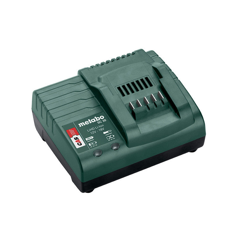 Perçeuse visseuse sans fil 12V POWERMAXX BS 12 BL 2X2Ah LI-POWER - METABO - 601044500 - CHARGEUR SC 30 + METABOX 118