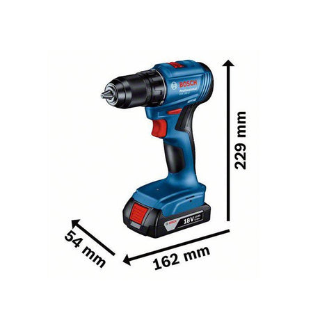 Perceuse - visseuse sans fil BOSCH GSR 18V-45 06019K3201 Professionnal en L-Boxx (vendu sans batterie)