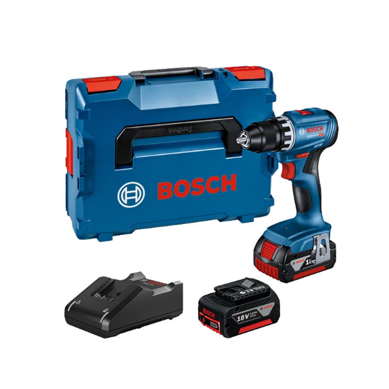 Perceuse - visseuse sans fil BOSCH GSR 18V-45  06019K3204 + 2 batteries 3Ah 18V en L-Boxx Professionnal