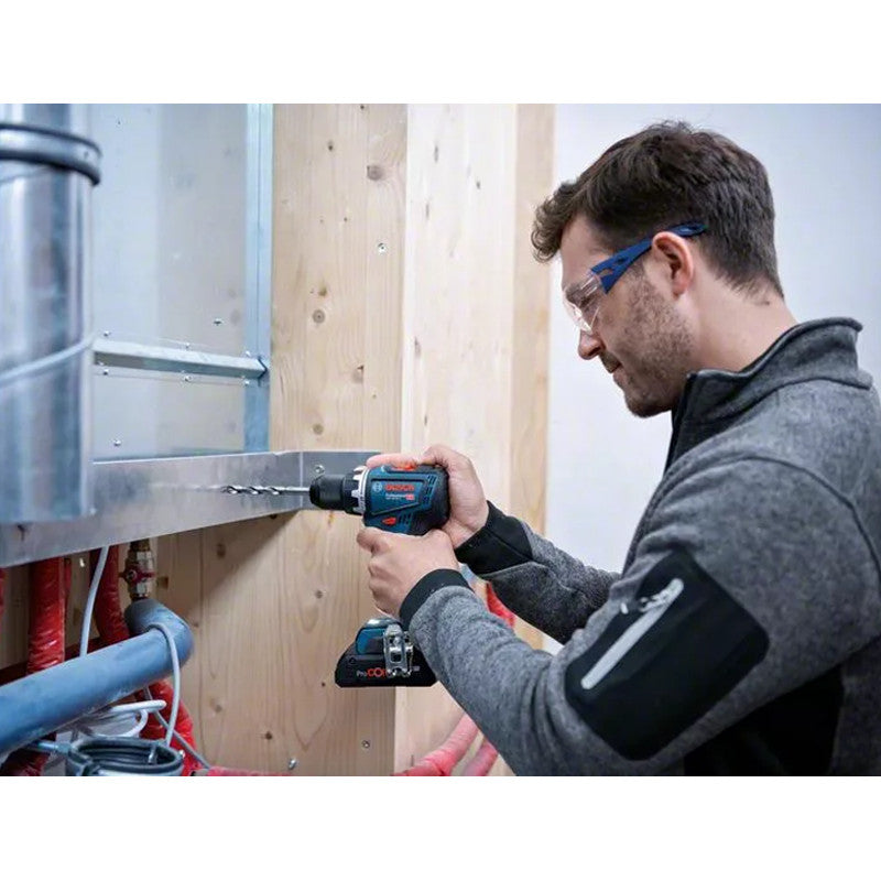 Perceuse - Visseuse sans fil BOSCH GSR 18V-90 C Professionnal + 3 batteries ProCORE 4.0Ah 18V + chargeur en L-BOXX 0615A5002R