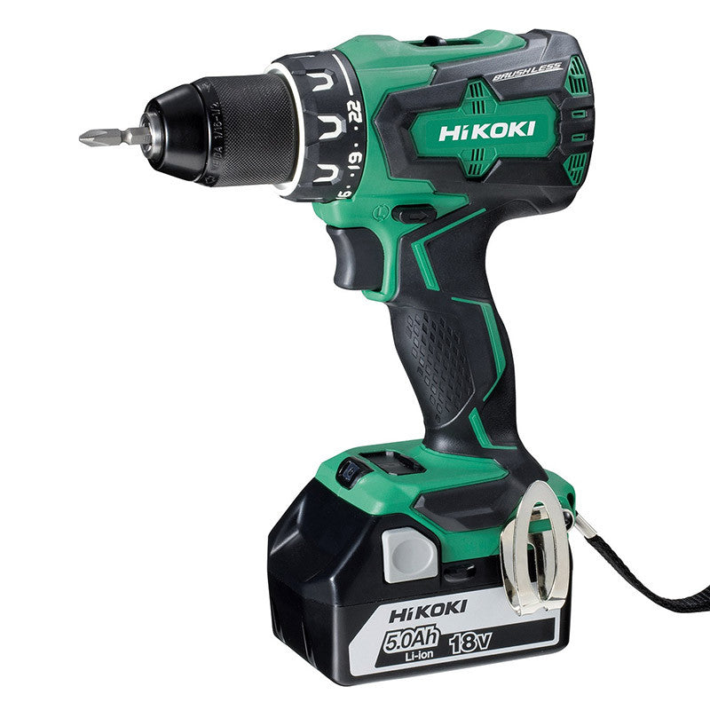 Perceuse-visseuse sans-fil HIKOKI DS18DBSLWDZ - 3 batteries - 18V - 5Ah