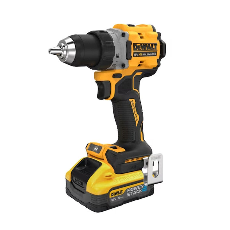 Perceuse-visseuse compacte 18V DEWALT DCD800H2T-QW avec coffret et 2 batteries 5,0 Ah POWERSTACK