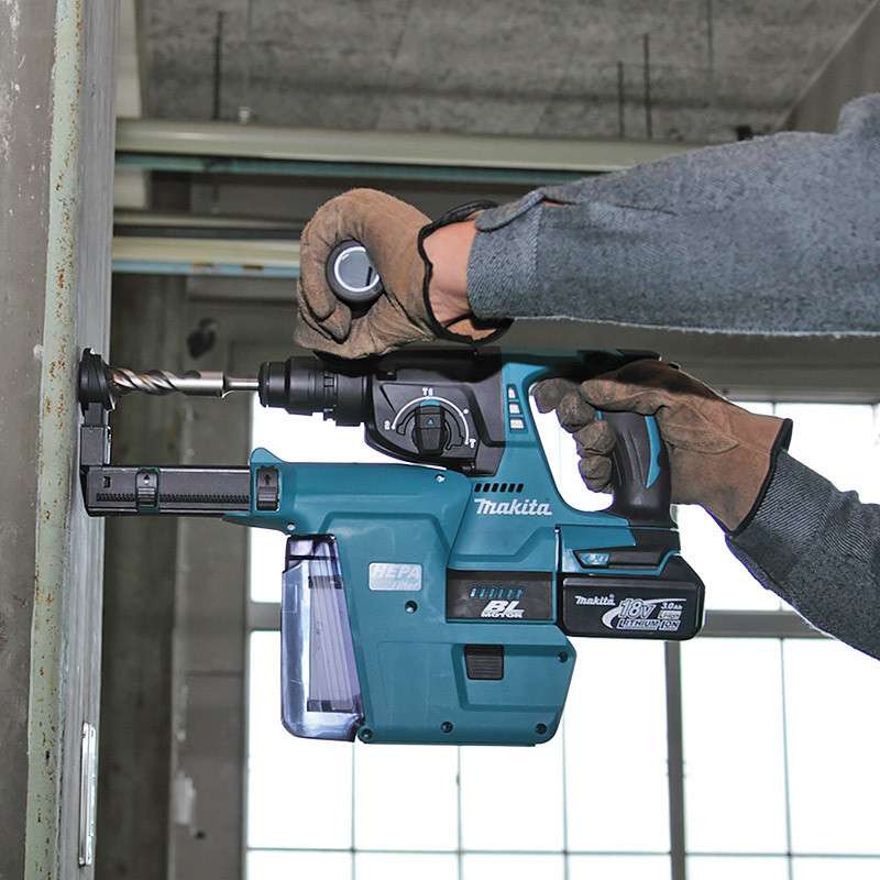 Perfo-burineur MAKITA DHR243RTJW SDS-Plus 18V Li-Ion (2x5Ah) 24 mm