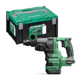 Perforateur SDS+ Brushless HIKOKI DH1826DAW2Z 26mm 18V 3,2J en HitCase III (vendu sans batterie)