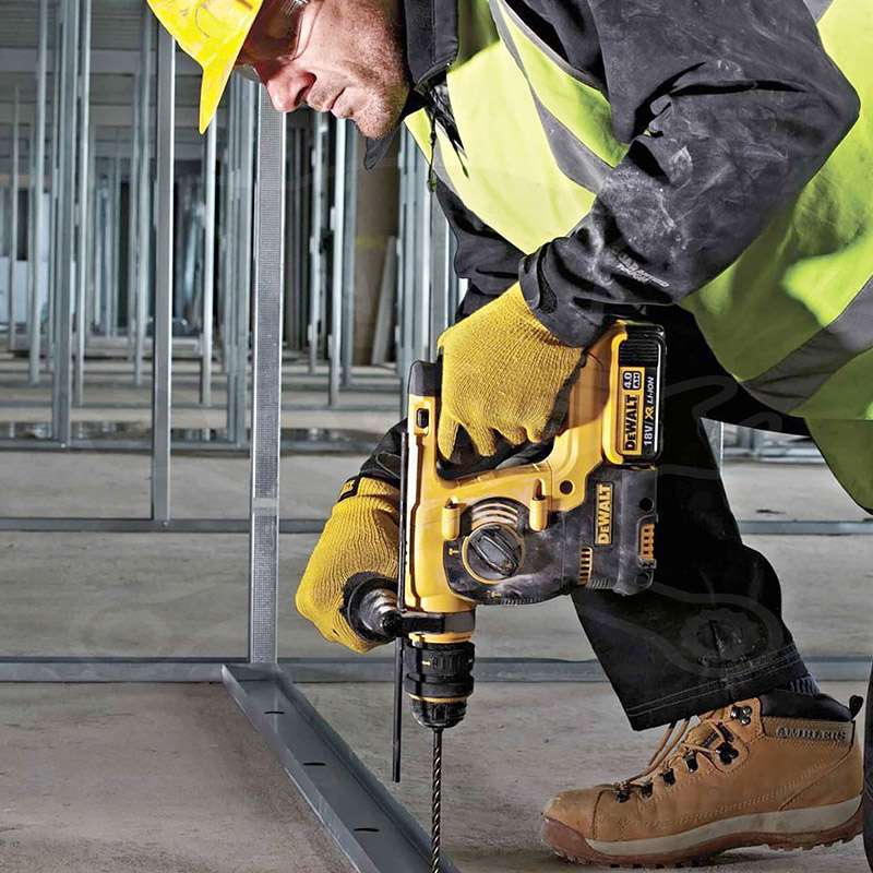 Perforateur burineur SDS-Plus 18V DEWALT DCH254M2-QW avec 2 batteries 4,0 Ah