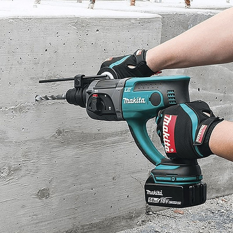 Perforateur Burineur MAKITA DHR202RTJ - SDS-Plus - 18V - 2 x 5.0 Ah LXT