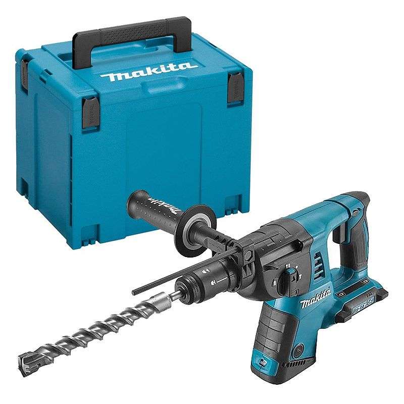 Perforateur Burineur MAKITA DHR264ZJ SDS-Plus 36 V - 2 x 18 V Li-ion 26 mm + Mak-Pac