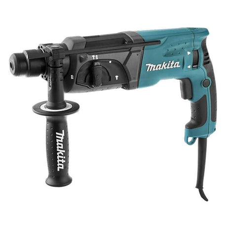 Perforateur burineur MAKITA HR2470 SDS-Plus 780W + Coffret 17 pièces D-42444