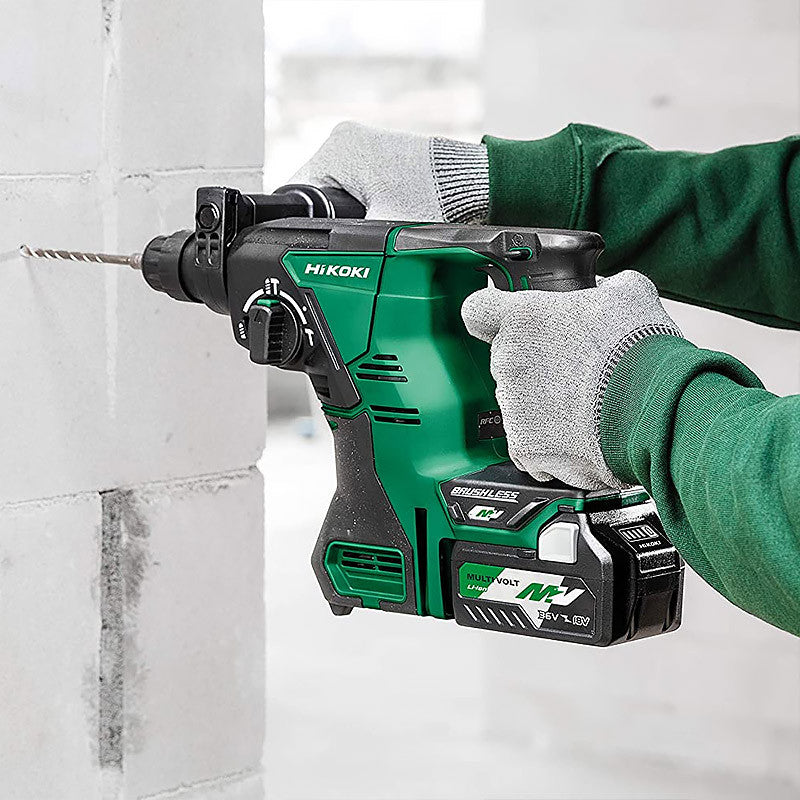 Perforateur burineur sans fil SDS-max 36V HIKOKI DH36DMAW2Z 8,5J en coffret (vendu sans batterie)