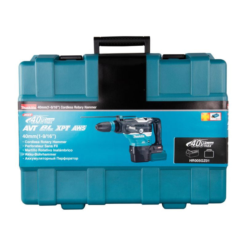 Perforateur-burineur SDS-MAX 40V max Li-Ion XGT MAKITA HR005GZ01 40 mm - Machine seule
