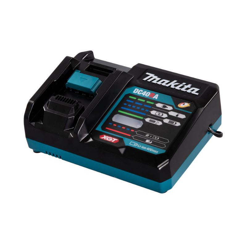 Perforateur-burineur SDS-PLUS 40V max Li-Ion - 28 mm XGT avec kit d'aspiration MAKITA HR007GM202 2 x 4,0Ah + chargeur en coffret