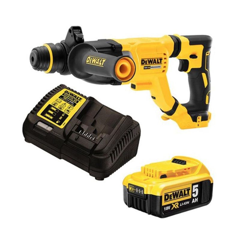 Perforateur burineur SDS-plus 18V DEWALT DCH263P1 avec coffret et une batterie 5,0 Ah