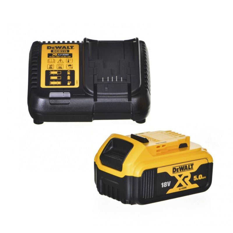 Perforateur burineur SDS-plus 18V DEWALT DCH263P1 avec coffret et une batterie 5,0 Ah