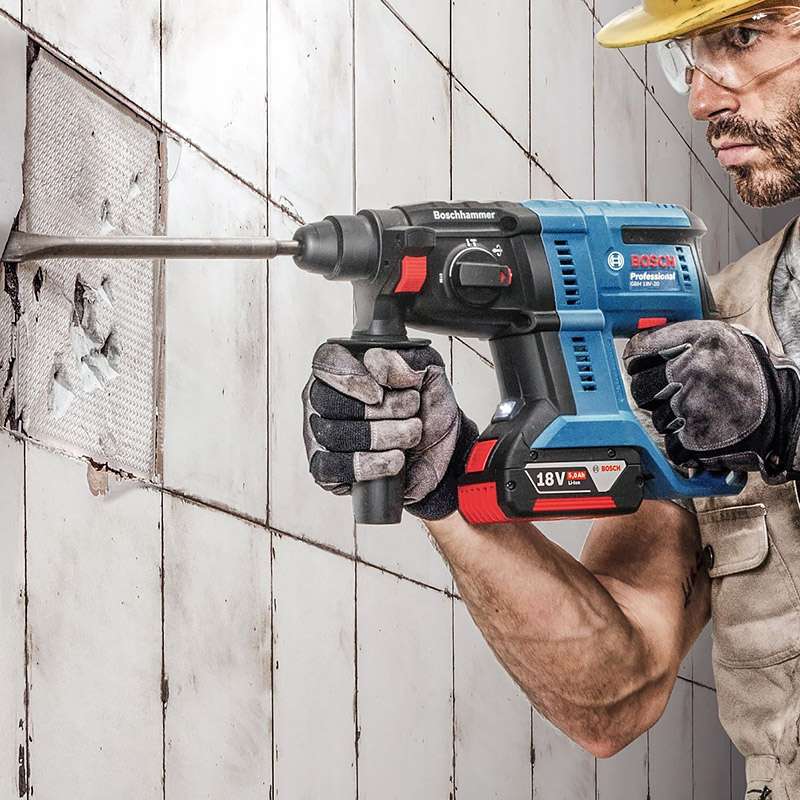 Perforateur sans-fil SDS-Plus BOSCH GBH 18V-20 Professional 18V (vendu sans batterie)