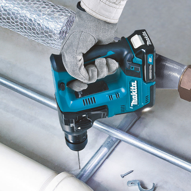 Perforateur SDS Plus 12 V CXT MAKITA HR140DSMJ Li-Ion 4 Ah 14 mm