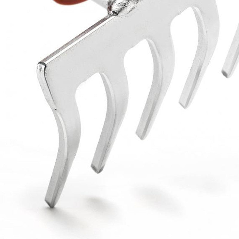 Petit râteau à fleurs 5 dents OUTILS WOLF LJM (Manche interchangeable) - Multistar