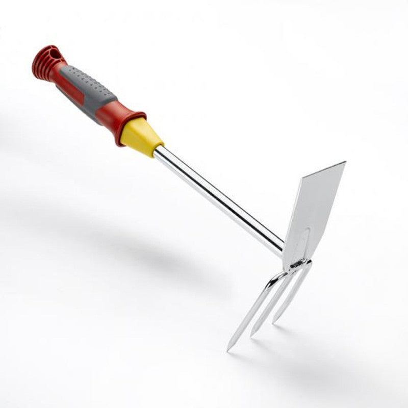 Petite serfouette 3 dents 1 panne OUTILS WOLF LNK revêtement anti-dérapant