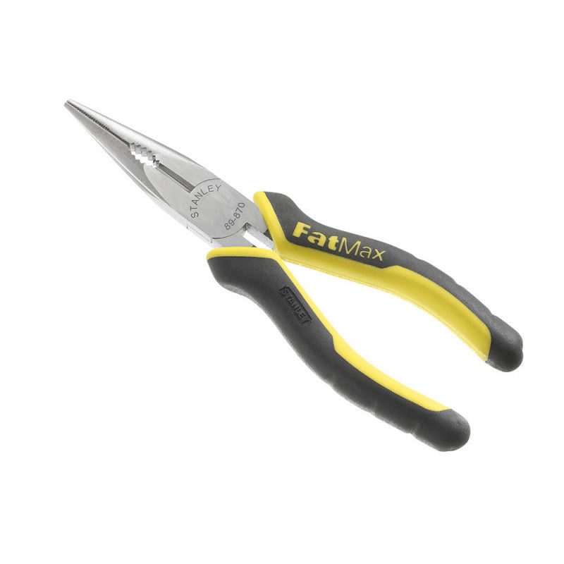 Pince à becs 1/2 ronds longs STANLEY FATMAX - 200 mm