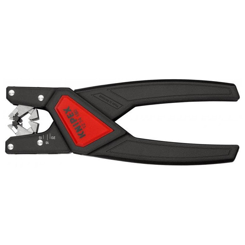 Pince à dégainer automatique KNIPEX 12 74 180 SB pour câbles électriques