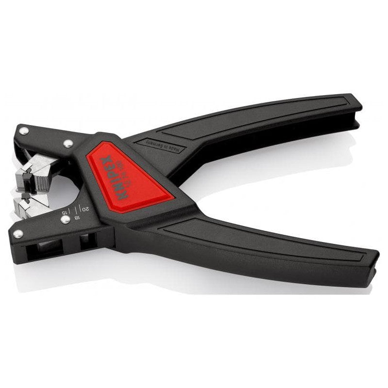 Pince à dégainer automatique KNIPEX 12 74 180 SB pour câbles électriques