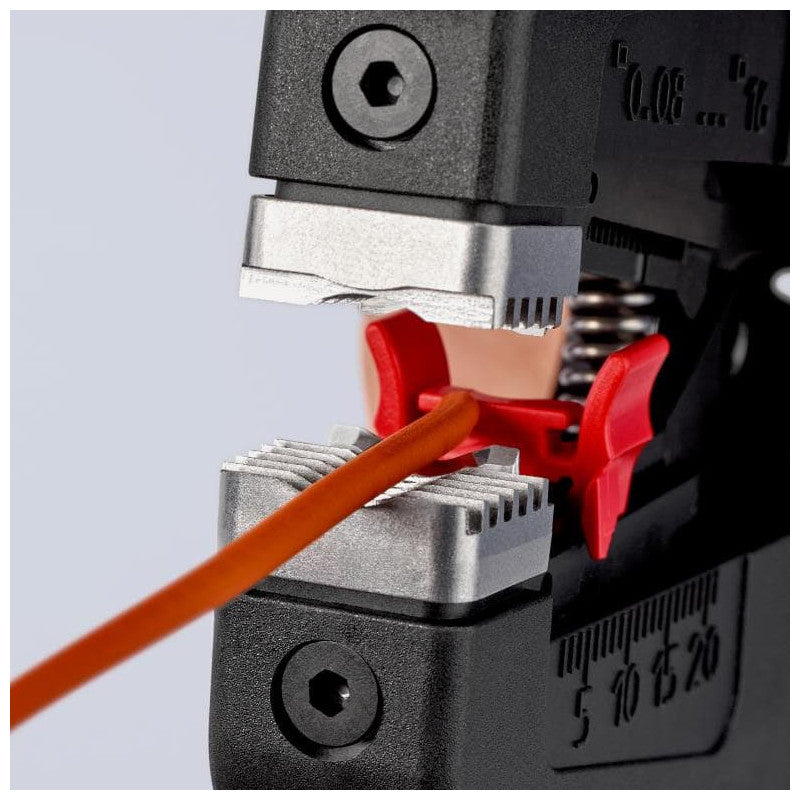 Pince à dénuder automatique KNIPEX 12 52 195 Précistrip16 de 0,08 à 16mm²
