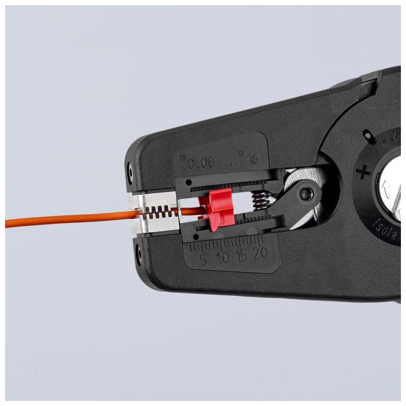 Pince à dénuder automatique KNIPEX 12 52 195 Précistrip16 de 0,08 à 16mm²