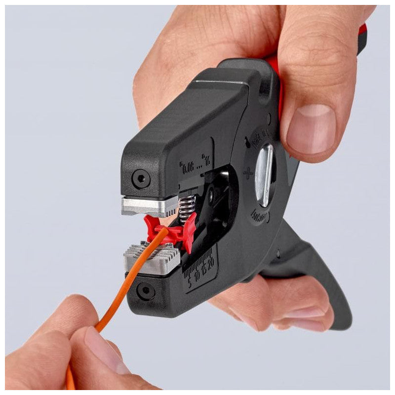Pince à dénuder automatique KNIPEX 12 52 195 Précistrip16 de 0,08 à 16mm²