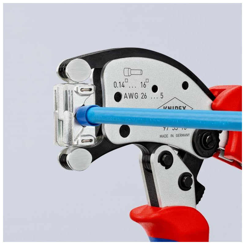 Pince à sertir auto-ajustable KNIPEX 97 53 18 240mm