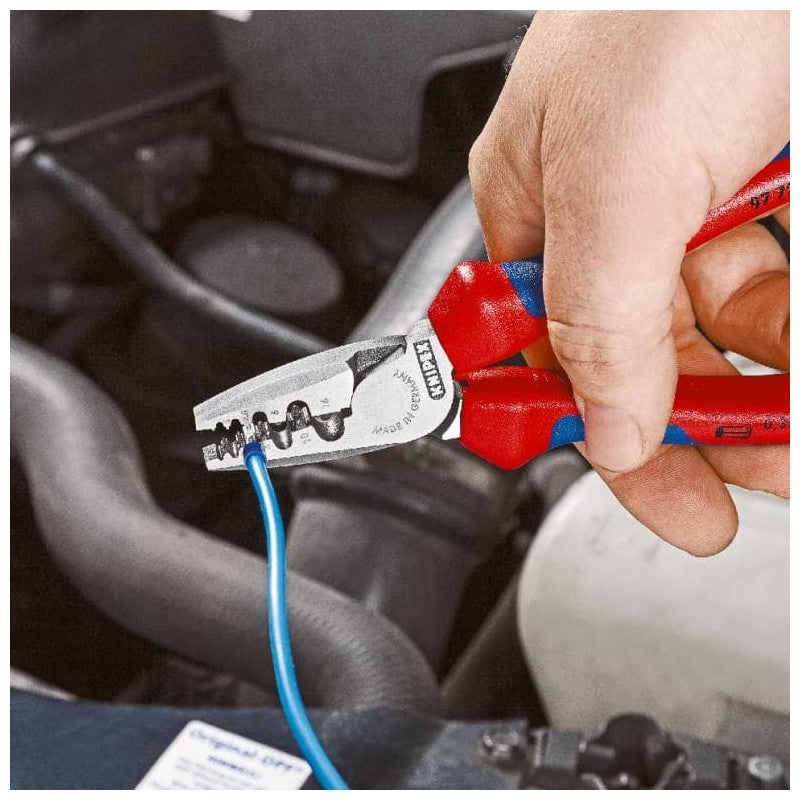 Pince à sertir manuelle KNIPEX 97 72 180 180mm