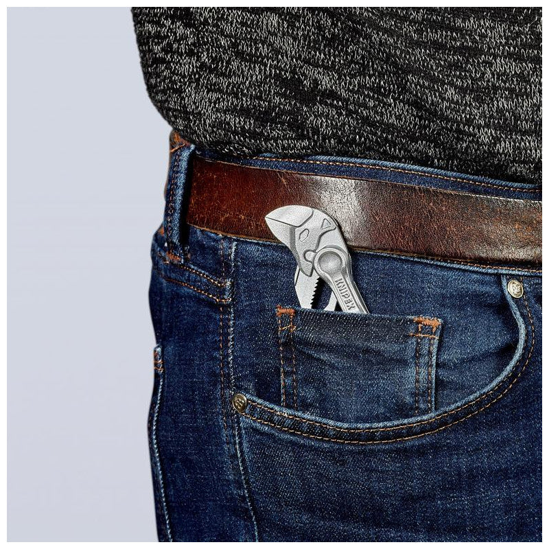 Pince-clé KNIPEX 86 04 100 XS pince et clé à la fois 100 mm