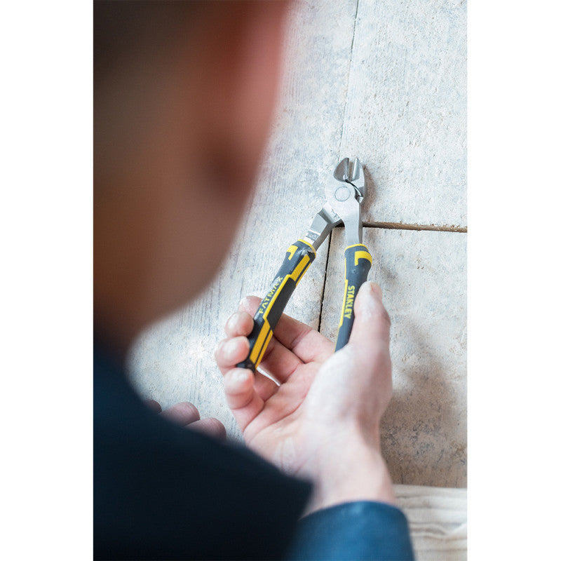 Pince coupante diagonale de mécanicien STANLEY 0-89-860 FATMAX - 160 mm