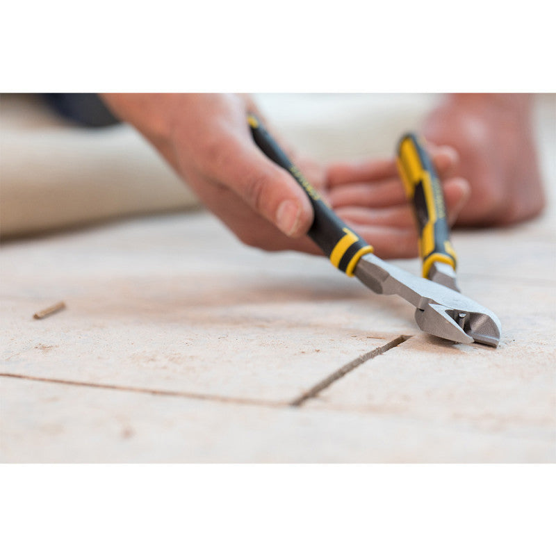 Pince coupante diagonale de mécanicien STANLEY FATMAX - 200 mm