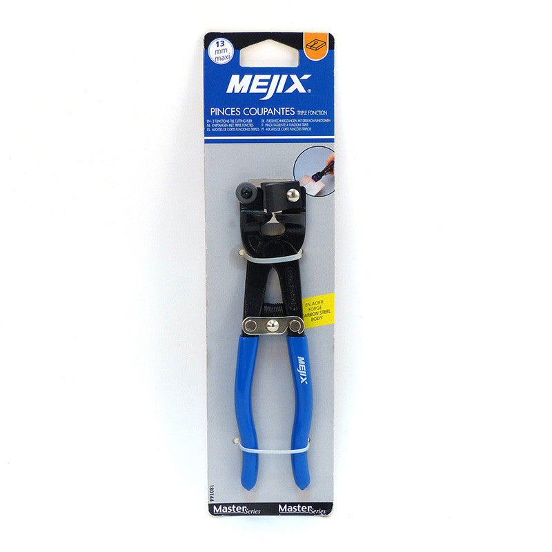Pince coupe carreaux triple fonction MEJIX 180144 ouverture max 13 mm longueur 215 mm