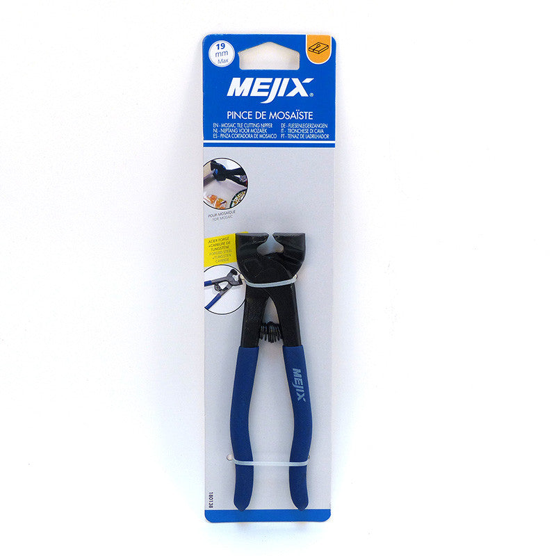 Pince coupe mosaïque MEJIX 180138 ouverture max 19 mm longueur 200 mm